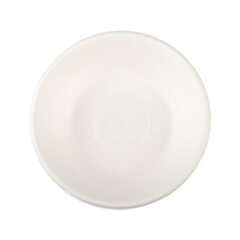 Schalen aus Bagasse, 450ml, naturweiß, rund Ø16cm, 50Stk.