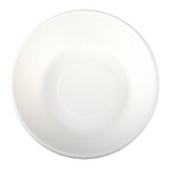 Schalen aus Bagasse, 680ml, naturweiß, rund Ø19cm, 50Stk.