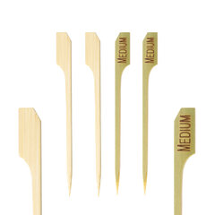 Steak Marker "MEDIUM" aus Bambus 9cm 