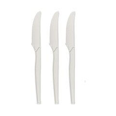 BIO Messer "Prestige" aus CPLA wiederverwendbar weiß 18.1cm 