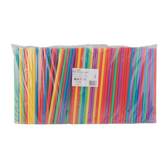 Preview: Trinkhalme Strohhalme Kunststoff PP Mehrweg bunt 240 mm Ø 8mm 