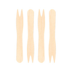 Pommesgabeln aus Holz 8.5cm 