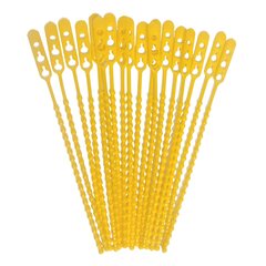 Schnellbinder Blitzbinder Länge 245mm wiederverschließbar gelb 