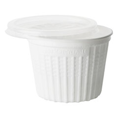 25x Suppenbecher thermoisolierend inkl. Deckel SOUP TO GO PP 500 ml weiss