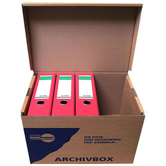 Preview: VEPATIM 10 Archivbox Lagerbox 400x320x290mm extrem stabil bis 250kg stapelbar