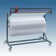 Schneidständer für Papierrollen und Folienrollen fahrbar höhenverstellbar 100cm