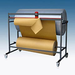 Doppelschneidständer für 2 Rollen fahrbar Schnittbreite 1250mm
