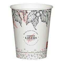 Kaffeebecher CoffeeToGo Pappbecher Design COFFEE LOVERS 200ml (270ml) 