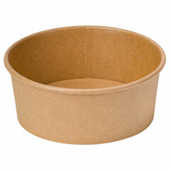 VEPATIM 500 Salatschalen 500 ml aus Kraftpapier braun