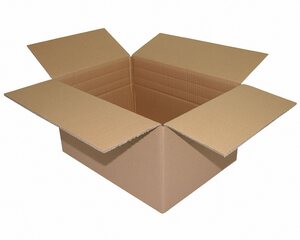 Faltkarton 430x305x(135)-220mm mit variabler Höhe 2-wellig braun Din A3