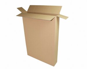 VEPATIM Faltkarton 500x100x700mm 1-wellig Dickwelle braun