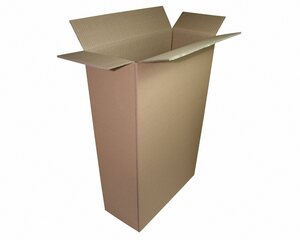 Faltkarton 500x210x(500)-750mm mit variabler Höhe 2-wellig braun