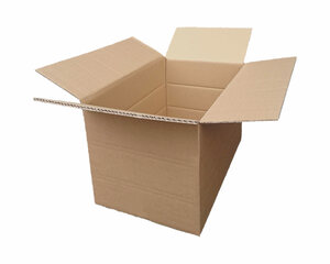 8x Faltkarton  500x300x(300)-500mm mit variabler Höhe 2-wellig braun