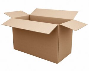 30x Faltkarton  800x400x(300)-500mm (Außenmaß) mit variabler Höhe 2-wellig braun