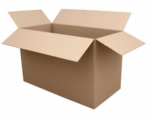 150x Faltkarton  800x400x(300)-500mm (Außenmaß) mit variabler Höhe 1-wellig Dickwelle