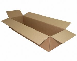 VEPATIM Faltkarton 800x250x150mm 1-wellig Dickwelle braun