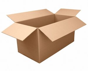 Faltkarton 1000x500x(300)-500mm (Außenmaß) mit variabler Höhe 2-wellig GLS DPD braun