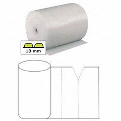 VEPATIM 2 Rollen BubbleStar Luftpolsterfolie 100cm x 100m perforiert alle 30 cm