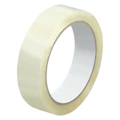 Preview: 5x Tischabroller Set Klebebandabroller mit 12 Rollen Klebeband 25mm x 66m transparent