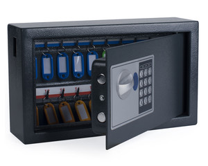 1x Schlüsselkasten High Security für  20 Schlüssel mit elektronischem Zahlenschloss