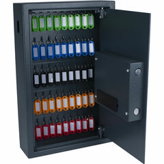 1x Schlüsselkasten High Security für 50 Schlüssel mit Fingerabdruckscanner