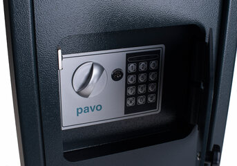 Outdoor-Schlüsselkasten für 50 Schlüssel mit elektronischem Zahlenschloss