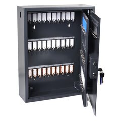Preview: 1x Magnetischer Schlüsselkasten für  100 Schlüssel mit elektronischem Zahlenschloss 480 x 150 x 600 mm