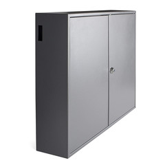 Preview: VEPATIM Schlüsselkasten XXL 2 türig für 300 Schlüssel inkl Anhänger und Einwurfschlitz