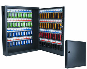 VEPATIM 2 Schlüsselkasten Deluxe für 80 Schlüssel inkl Anhänger und Einwurfschlitz