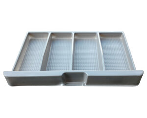 Preview: Premium Geldkassette XL aus robustem Stahl inkl. Euro Münzbrett 2 Tragegriffe