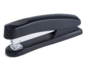 12x PAVO Heftgerät Klammermaschine Hefter für 20 Blatt Half Strip schwarz