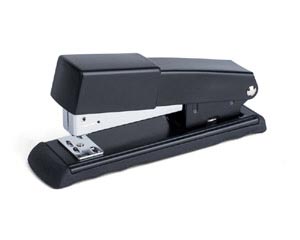 12x PAVO Heftgerät Klammermaschine Hefter für 20 Blatt aus Metall schwarz