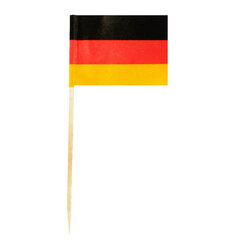 Flaggenpicker Fahnenpicker Deko-Picker Land 'Deutschland' 