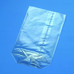Preview: Bodenbeutel PP 17,3 cm x 11,5 cm x 4 cm transparent 