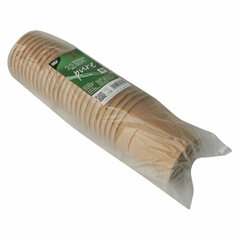 Preview: VEPATIM 500 Suppenbecher Pappe rund 470 ml braun kompostierbar