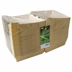 Preview: 50x PAPSTAR 'pure' Burgerboxen aus Pappe 18 x 18 cm 'Good Food' XXL