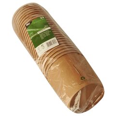 Preview: Bio-Suppenbecher aus Pappe rund 760 ml braun biologisch abbaubar 