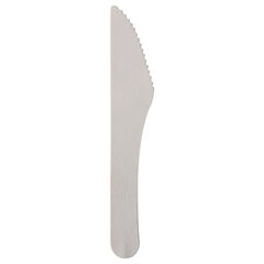 100x PAPSTAR 'pure' Papiermesser Messer aus Papier 15,8 cm FSC® weiss