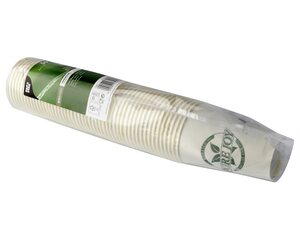 Preview: VEPATIM 100 Pappbecher Heißgetränkebecher ToGo 0,2 l 'Pure Joy'