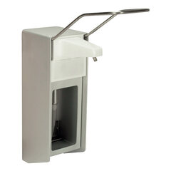 1x Wandspender 27,5 cm x 8,5 cm x 23,5 cm aus Aluminium 500 ml Langarmhebel