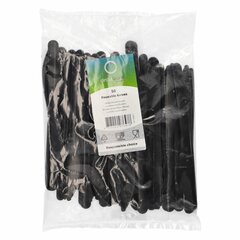 Preview: 1000x BIO-Messer Mehrweg 185mm aus BIO-PP extra stabil schwarz 