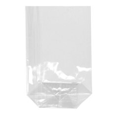 VEPATIM 10 Bodenbeutel PP 16 cm x 9,5 cm x 4 cm transparent 