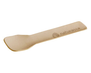 VEPATIM 750 Eislöffel Eisspatel Papier Karton FSC® 'naturesse' 9,5 cm braun