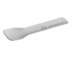 VEPATIM 750 Eislöffel Eisspatel Papier Karton FSC® 'naturesse' 9,5 cm weiss