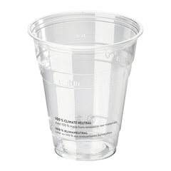 VEPATIM 100 Trinkbecher 300 ml Eichstrich Ø 96 mm kompostierbarer Kunststoff (PLA)