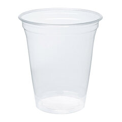 50x BIO Trinkbecher 300 ml Eichstrich Ø 95 mm Bio-Kunststoff (PLA)