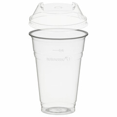 VEPATIM 50 Trinkbecher 400ml + Domdeckel stapelbar C-Loch