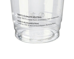 Preview: BIO Einweg Trinkbecher Bierbecher 300 400 500 ml Eichstrich Ø95 mm PLA Auswahl