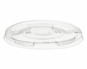 50x BIO Deckel zu Becher 300/400/500ml mit Halmstanzung Ø 96mm PLA