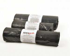 VEPATIM 10 Müllsäcke Zugbandsäcke Kehrichtsäcke 110 Liter Typ 100+ schwarz